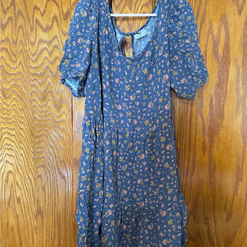 BE COOL Blue Floral Dress